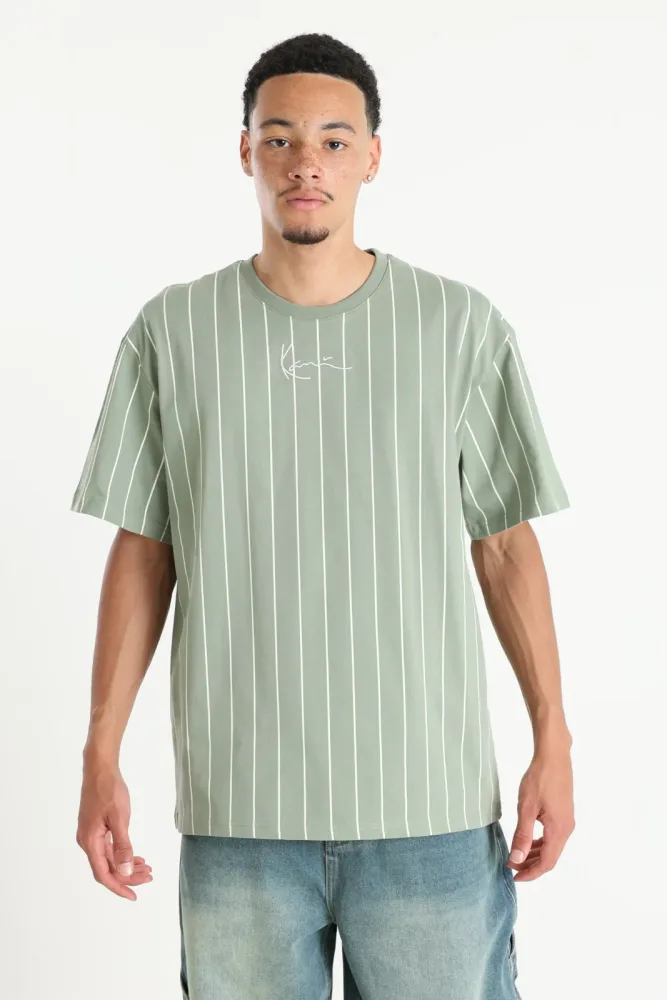Karl Kani T-Shirt - Green M Herren