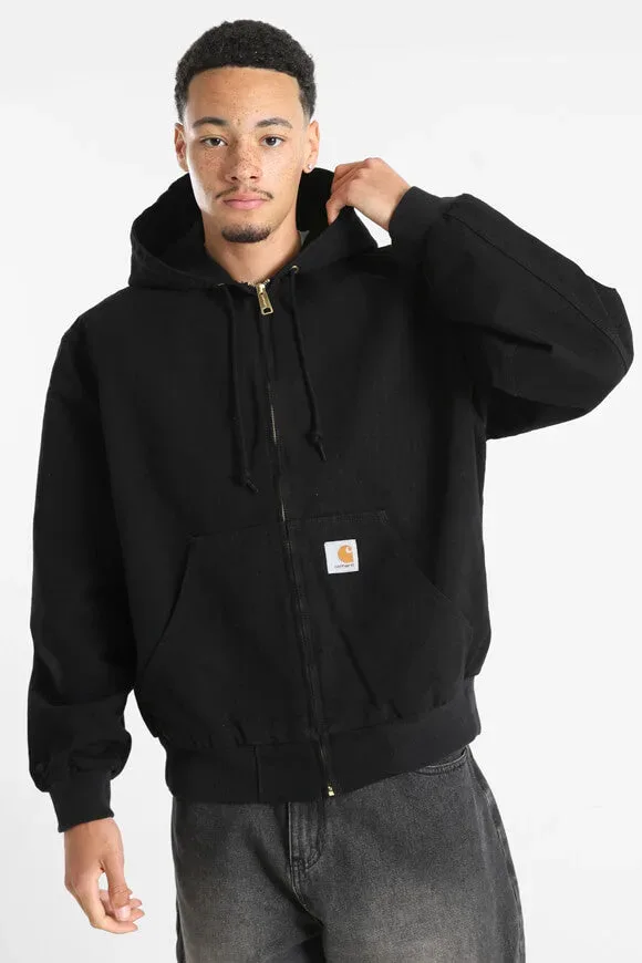 Carhartt WIP OG Active Leichte Jacke - Black Rinsed M Herren