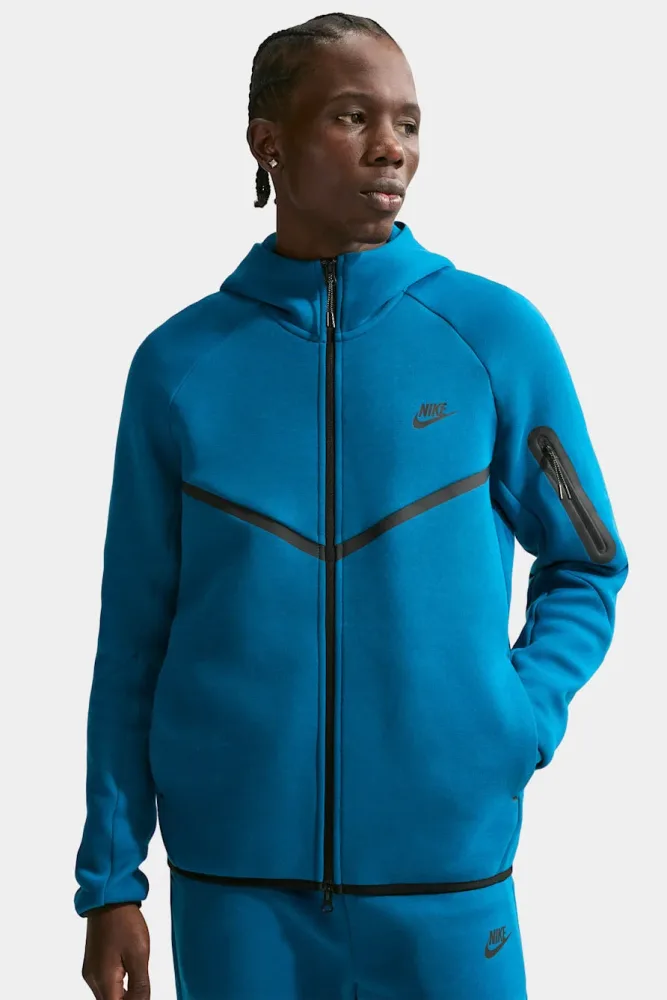 Nike Sportswear Tech Fleece Kapuzensweatjacke - Court Blue M Herren