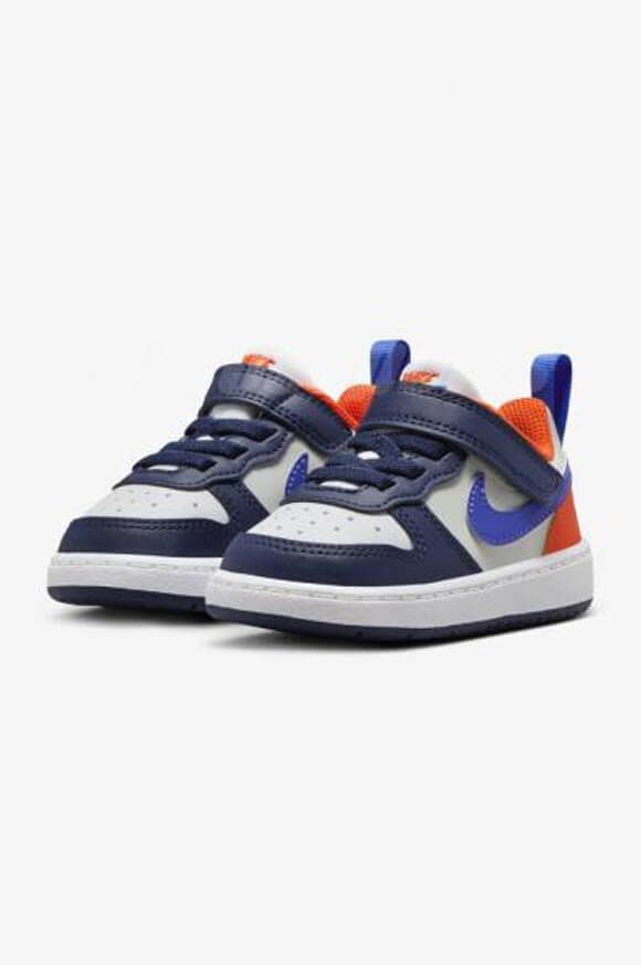 Nike Court Borough Recraft Baby Sneaker - Midnight Navy + Hyper Royal EU22