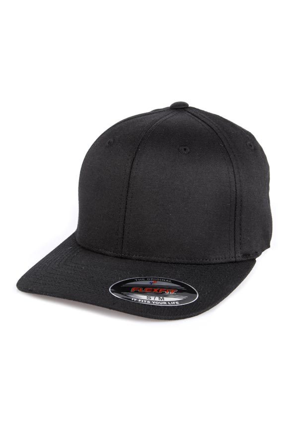 Yupoong Flexfit Cap - Schwarz L/XL