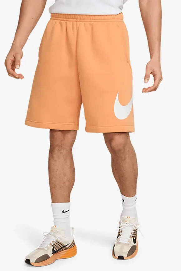 Nike Sportswear Club Graphic Sweatshorts - Camel XS Herren