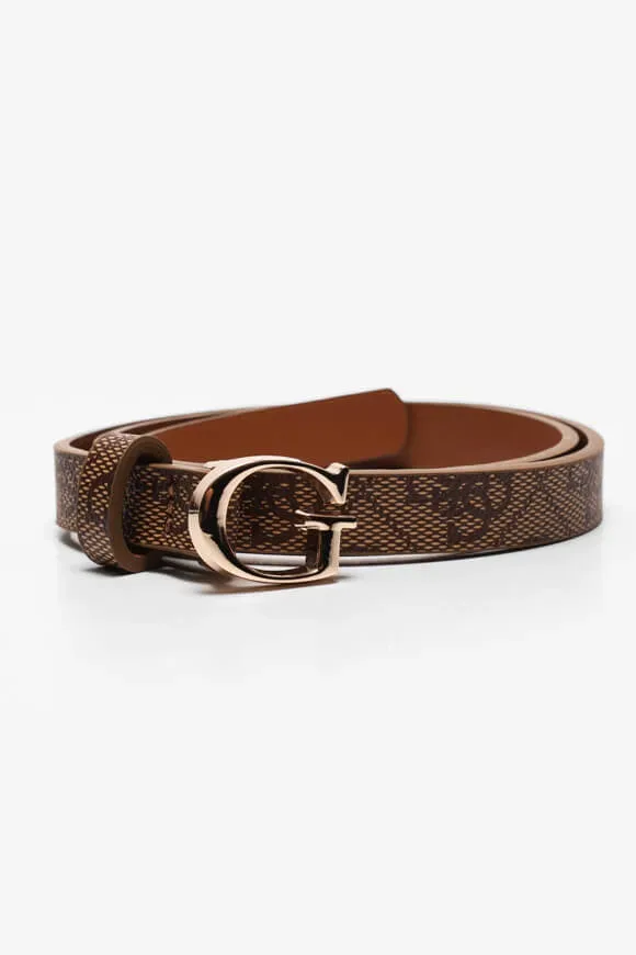Guess Gürtel - Beige + Brown XS Kids