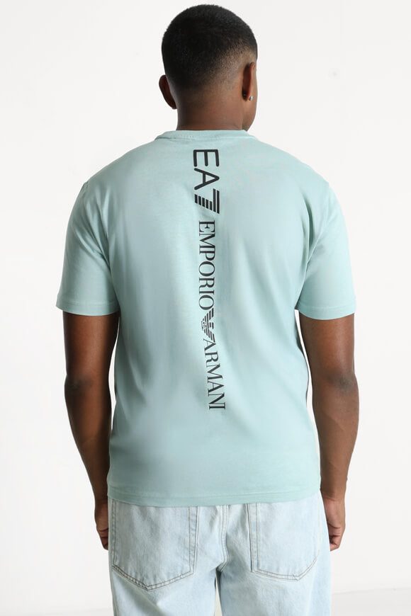 EA7 Emporio Armani T-Shirt - Blue Surf L Herren
