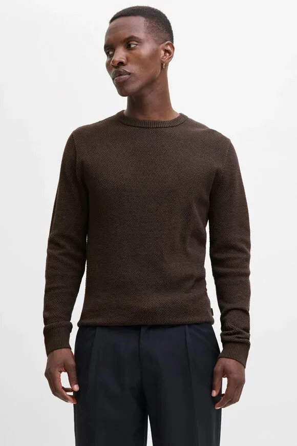 Jack & Jones Globe Feinstrickpullover - Delicioso M Herren