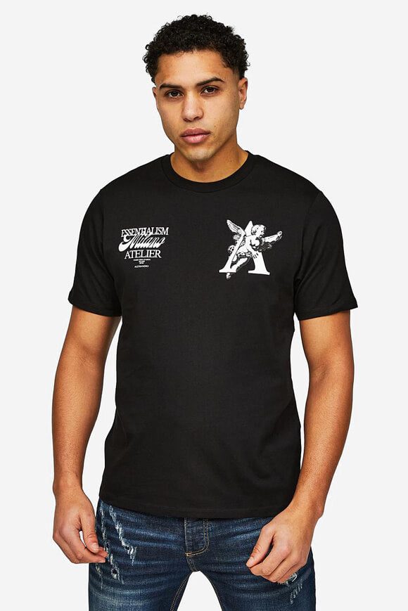 Zavetti Canada Putto T-Shirt - Jet Black S Herren