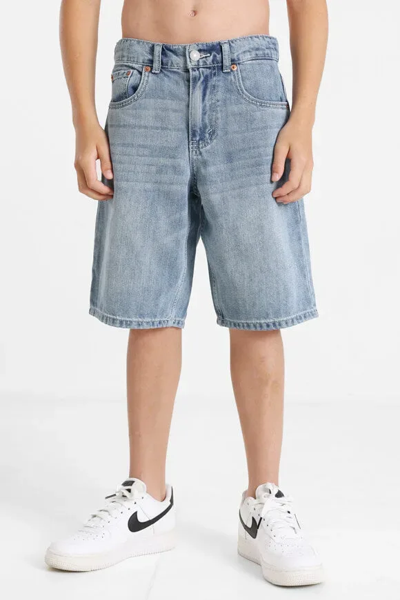 Levi's Stay Loose Fit Jeansshorts - Light Blue Denim 14 Kids