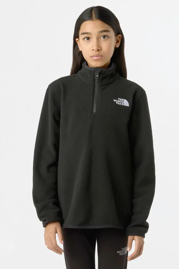 The North Face Glacier Fleece Sweater - Black L Kids