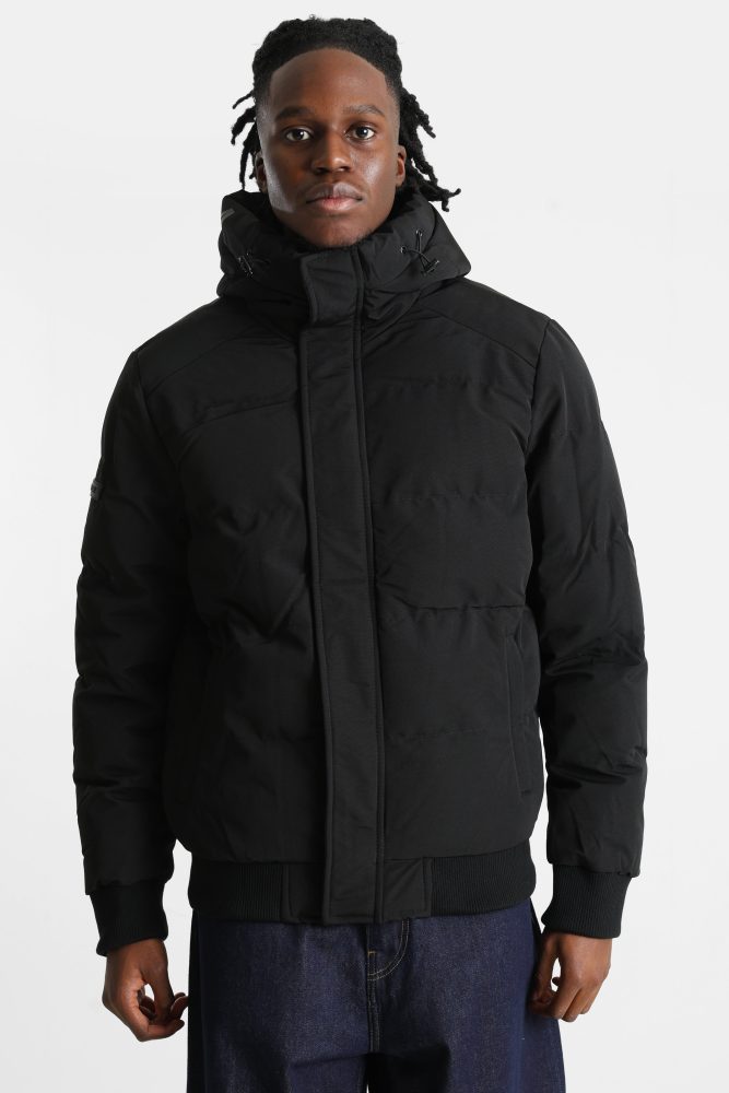 Poolman Gefütterte Bomberjacke - Black M Herren