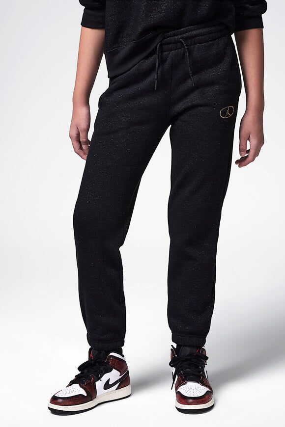 Jordan Baby Blue Sweathose - Black S Kids