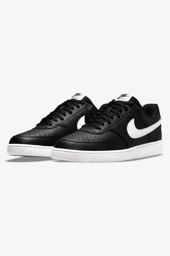 Nike Court Vision Next Nature Sneaker - Schwarz + Weiss EU38.5 Herren
