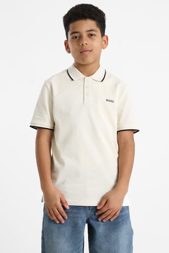 Boss Poloshirt - Vanille 12 Kids