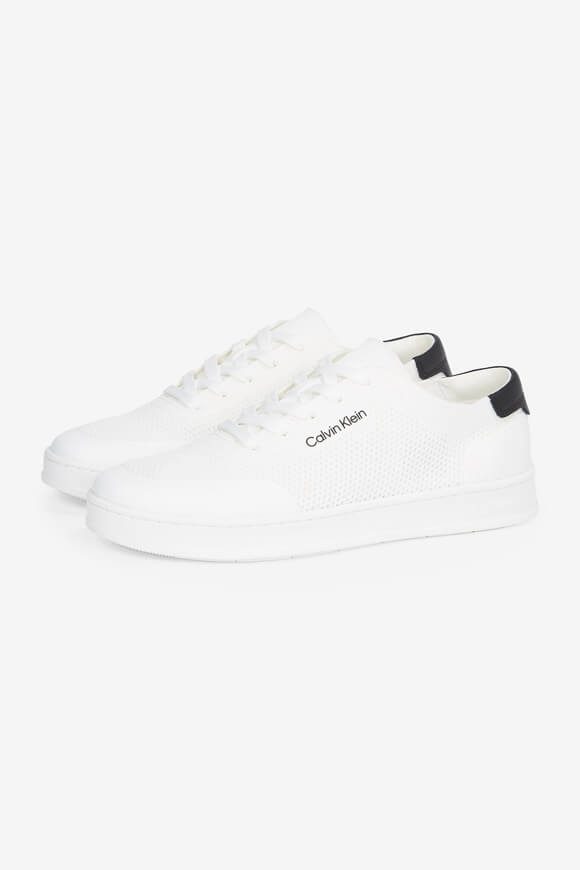 Calvin Klein Sneaker - Bright White + Black EU42 Herren