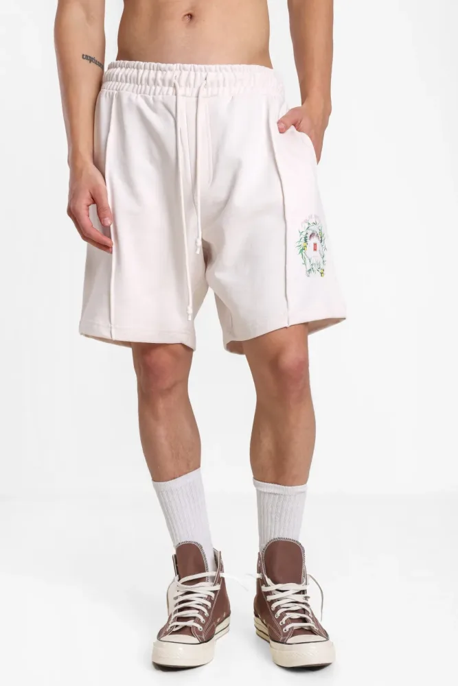 Pas dé Monacó Cascade Sweatshorts - Light Pink L Herren