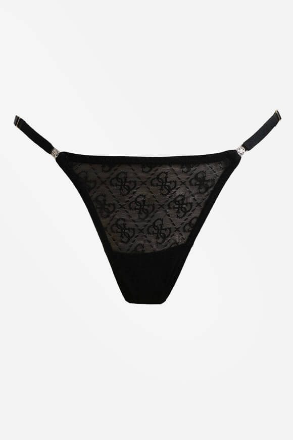 Guess Nora Mesh String - Jet Black M Damen