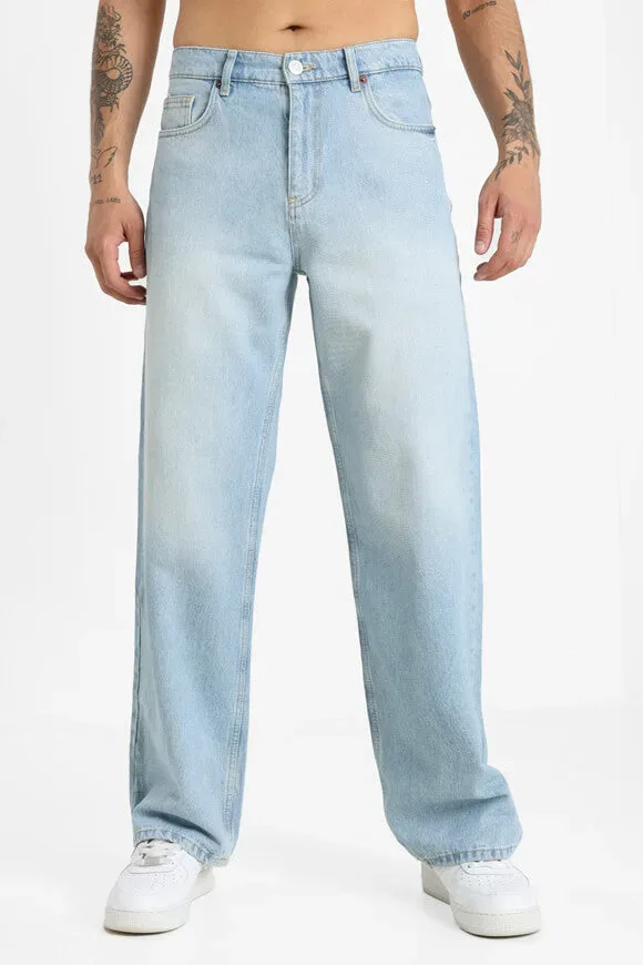 Burocs Vince Baggy Jeans - Sand Blue 30 Herren