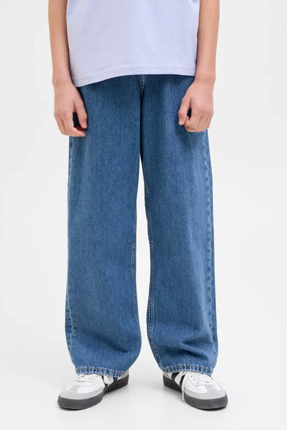 Jack & Jones Junior Alex Baggy Fit Jeans - Blue Denim 146 Kids