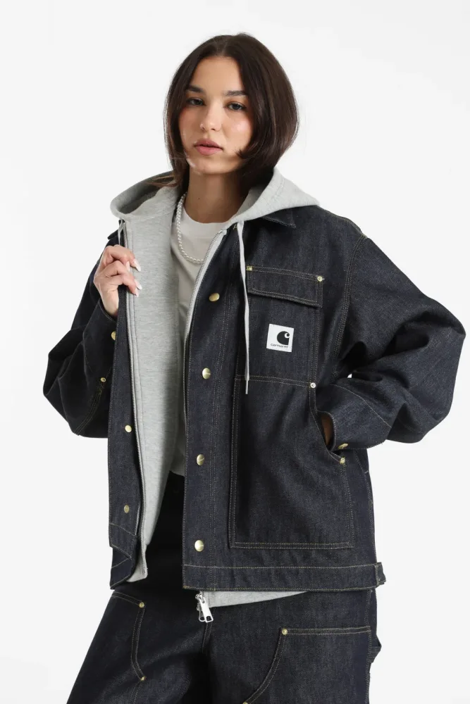 Carhartt WIP OG Arctic Jeansjacke - Blue M Damen
