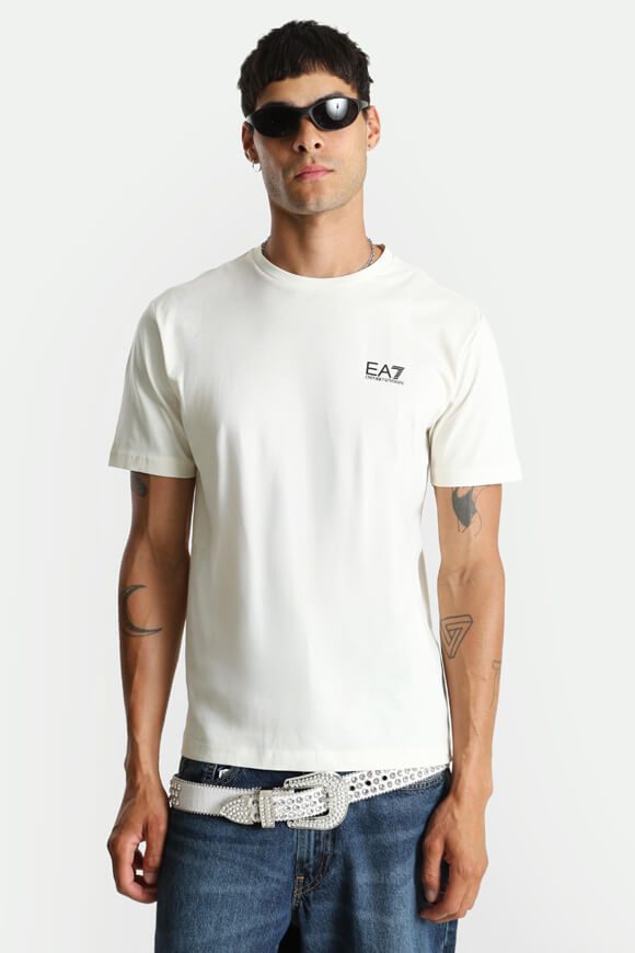 EA7 Emporio Armani T-Shirt - Vanilla Ice S Herren