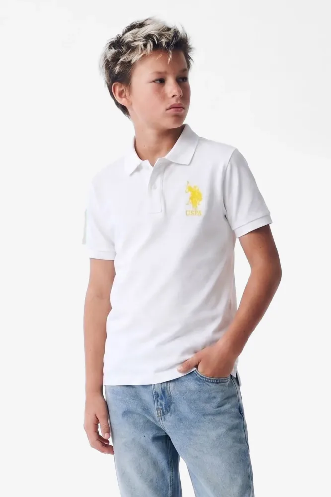U.S. Polo Assn. Jawad Poloshirt - White 16 Kids