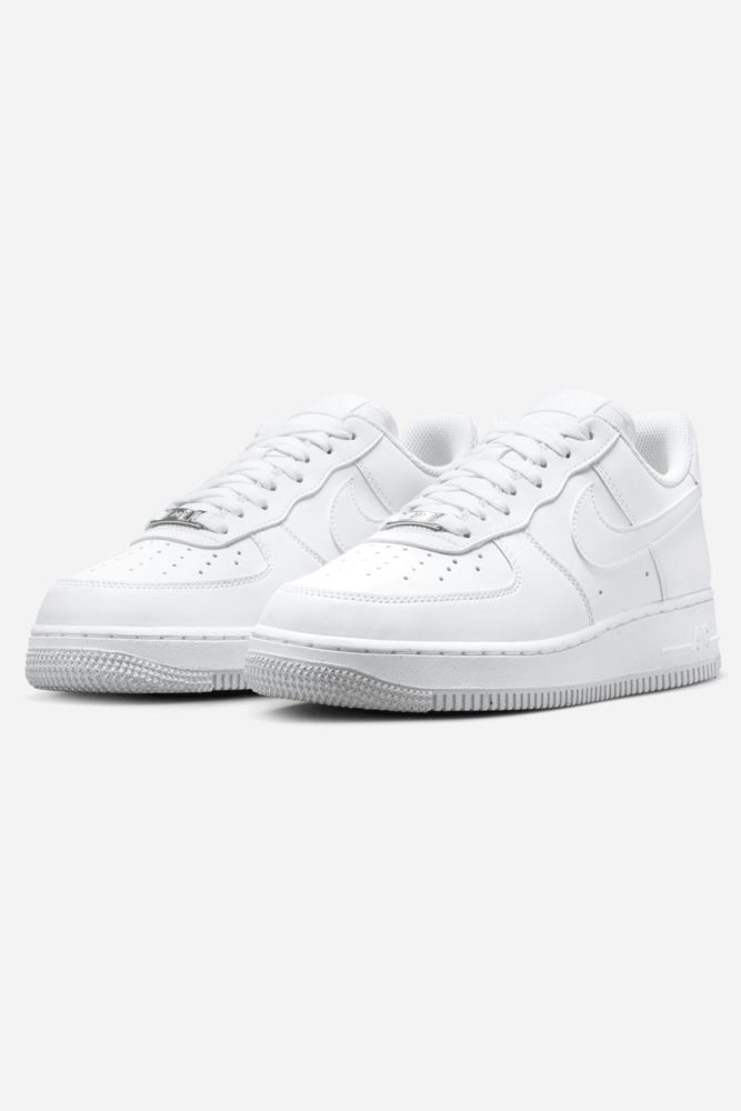 Nike Air Force 1 '07 Next Nature Sneaker - White + Metallic Silver EU39 Damen
