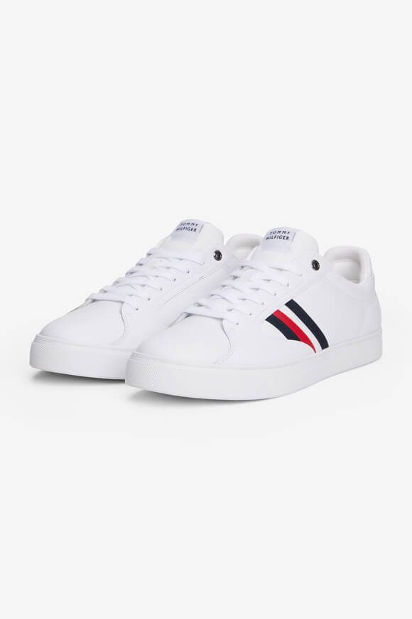 Tommy Hilfiger Icon Court Stripes Sneaker - White EU40 Herren