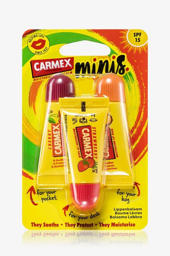 Carmex Lippenbalsam Minis Tube 3x5g