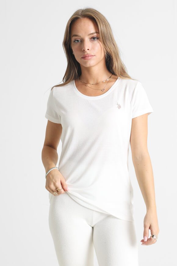 U.S. Polo Assn. T-Shirt - Offwhite XS Damen