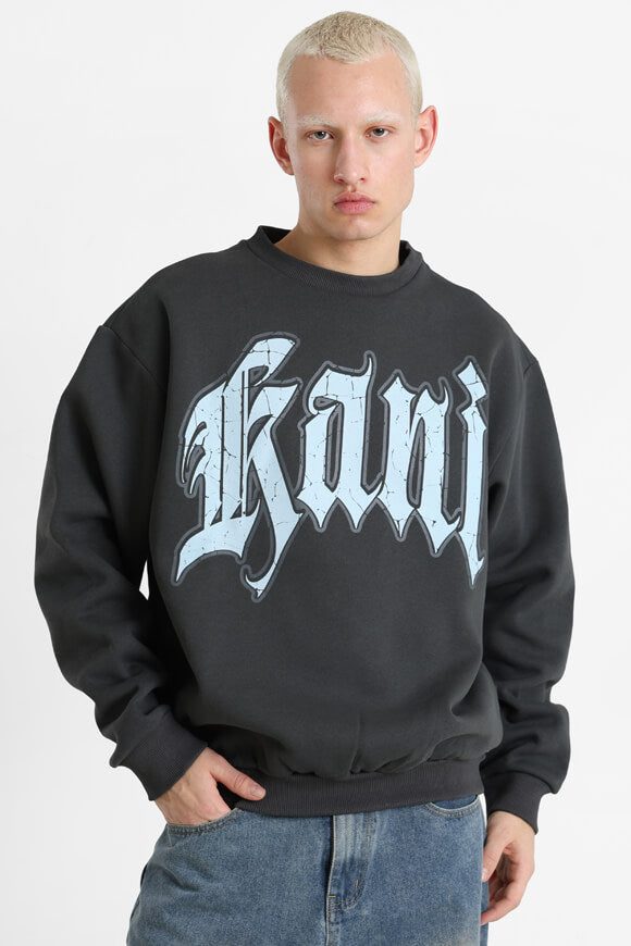 Karl Kani Sweatshirt - Dark Grey M Herren