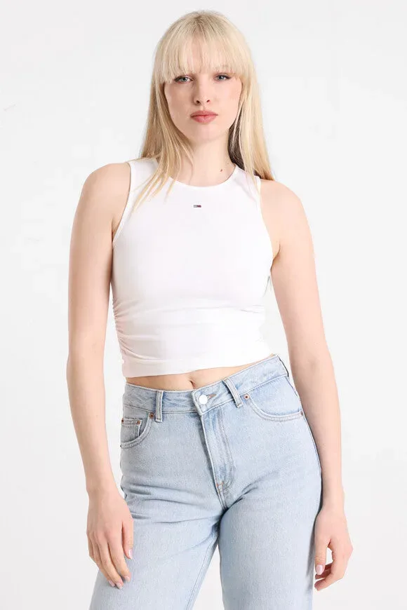 Tommy Jeans Tanktop - White M Damen