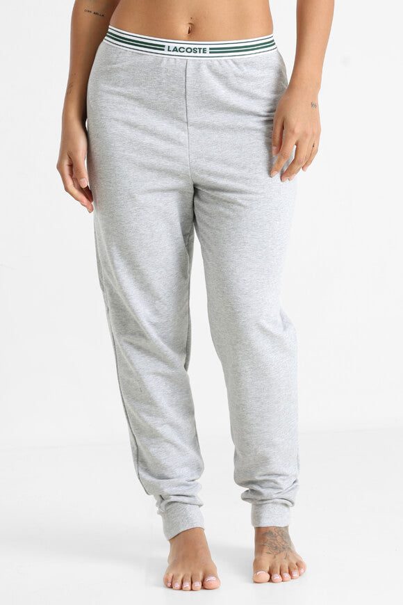 Lacoste Pyjama-Unterteil - Silver Chine M Damen