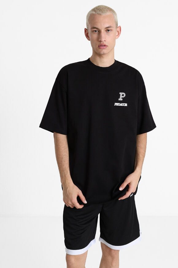 Pegador Baldock Oversize T-Shirt - Washed Black S Herren