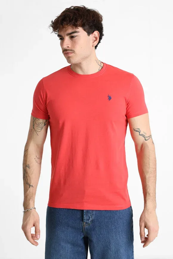 U.S. Polo Assn. Mick T-Shirt - Red L Herren