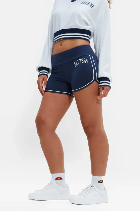Ellesse Sweatshorts - Navy + White S Damen