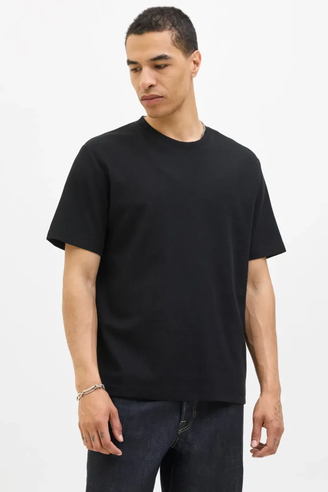 Jack & Jones - T-Shirt, für Herren, Black, Größe M