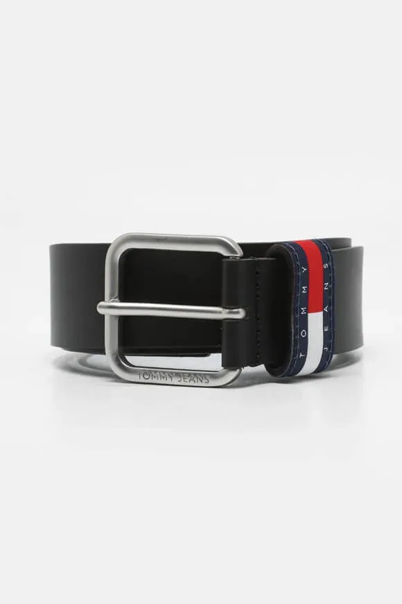 Tommy Jeans Ryan 3.5 Ledergürtel - Black 110 Herren