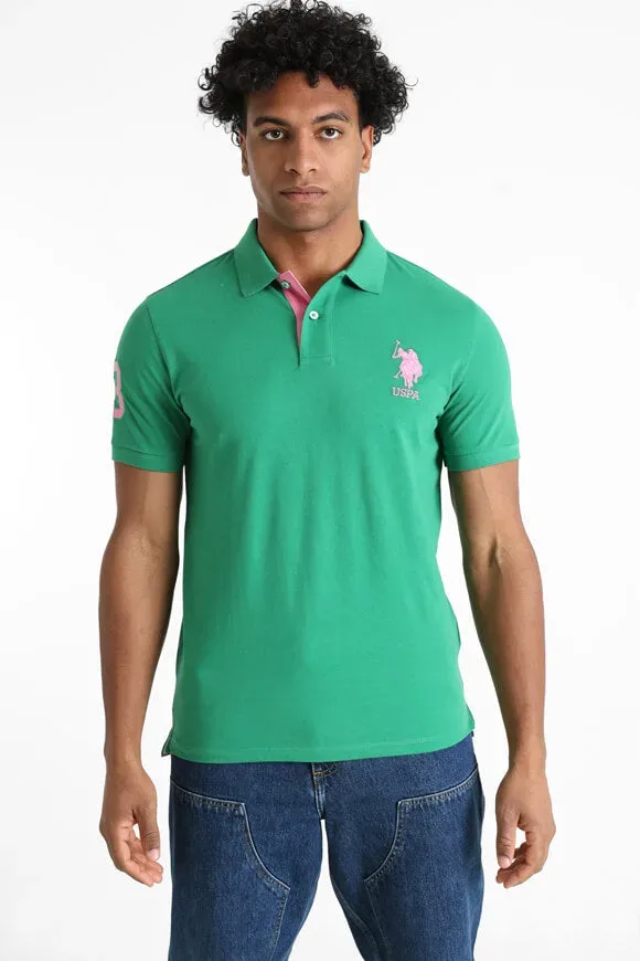 U.S. Polo Assn. Kory Poloshirt - Green L Herren