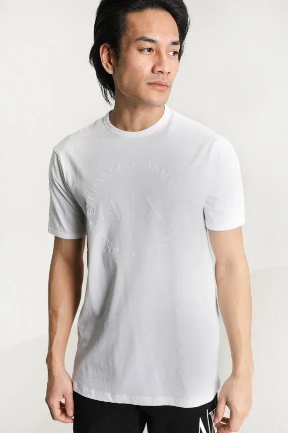 Armani Exchange T-Shirt - Weiss L Herren