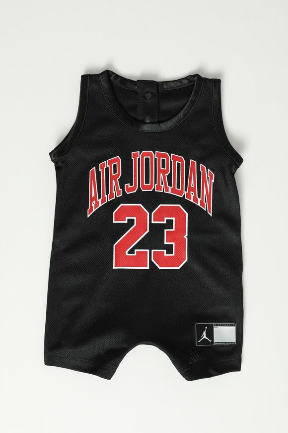 Jordan Air Baby Mesh Jumpsuit - 0 bis 9 Monate - Schwarz 0m