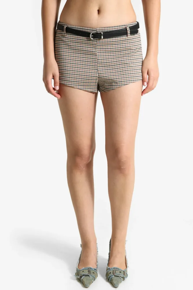Only ONLBRADA Stoffshorts - Pumice Stone 34 Damen