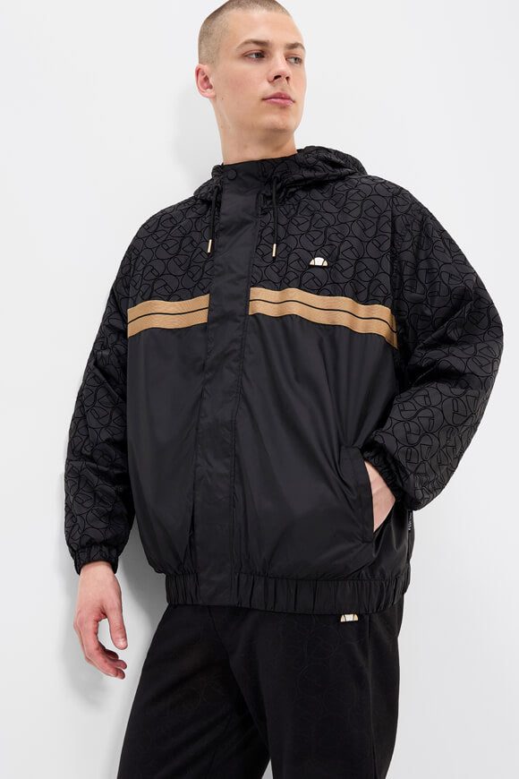 Ellesse Spoleto Windbreaker - Black M Herren