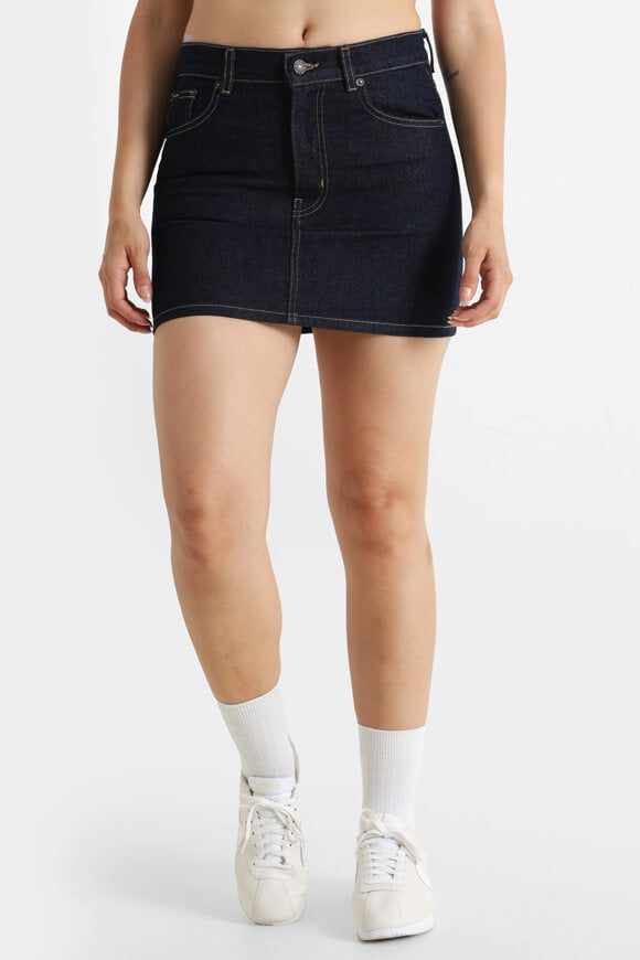 Guess Jeans Jeans Minirock - Dark Blue Denim 27 Damen