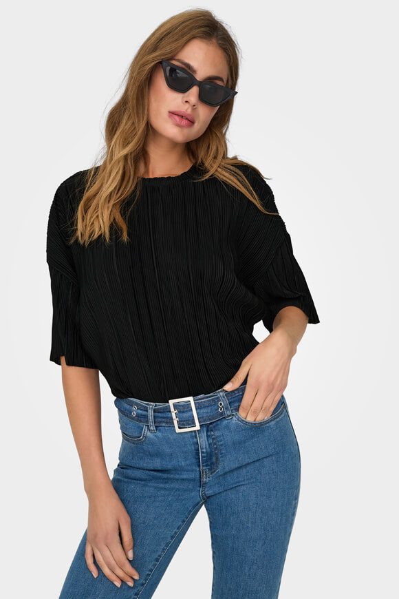 Only - T-Shirt, für Damen, Black, Größe S