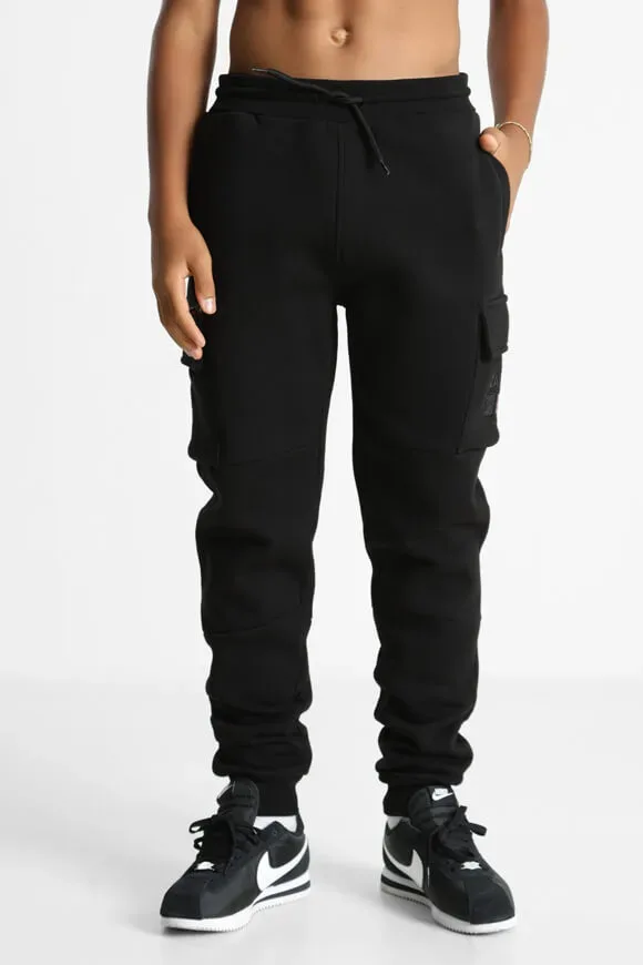 Zavetti Canada Ovello Chevron Sweathose - Jet Black XL Kids
