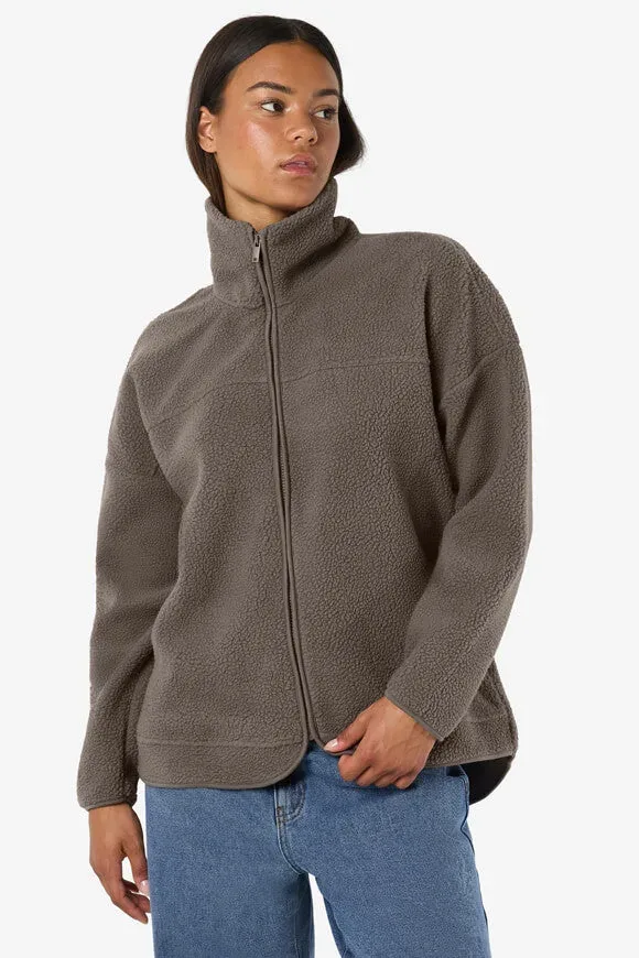 Noisy May Fleecejacke - Morel L Damen