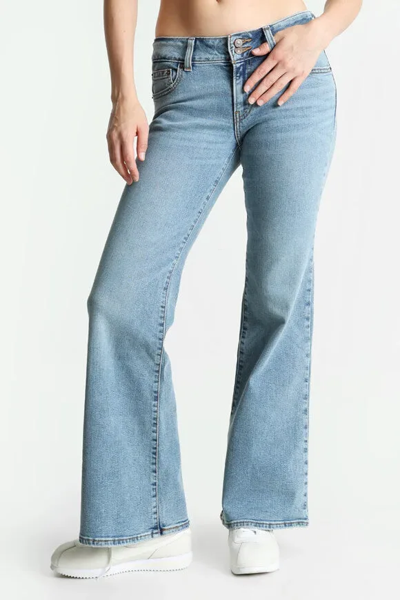 Levi's Superlow Flare Jeans L32 - The big idea 26/32 Damen