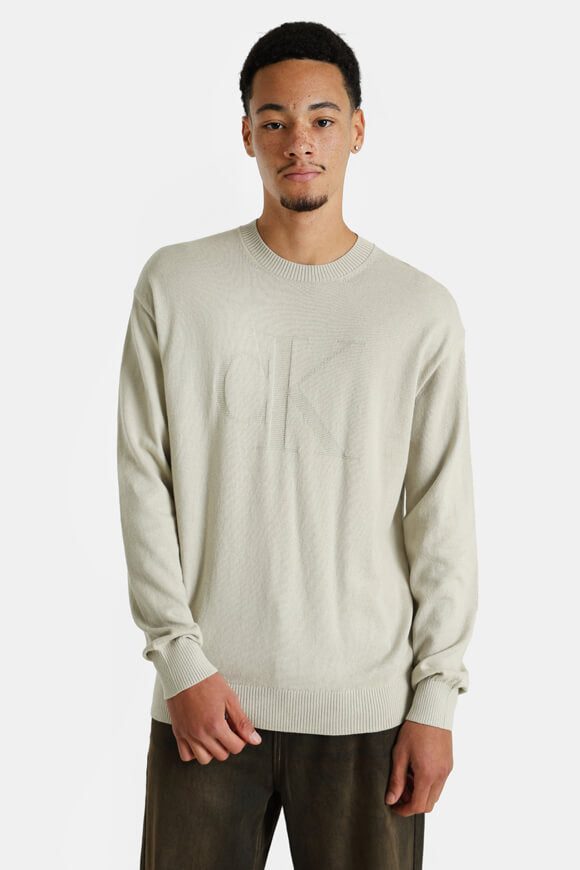 Calvin Klein Jeans Feinstrickpullover - Pelican M Herren