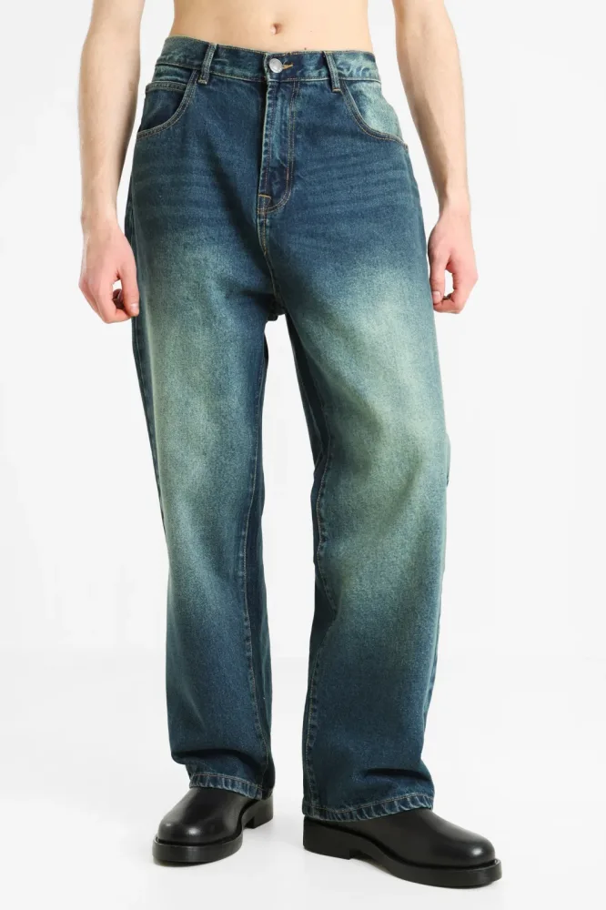 Prohibited Jaguar Relaxed Fit jeans - Dark Blue 32 Herren