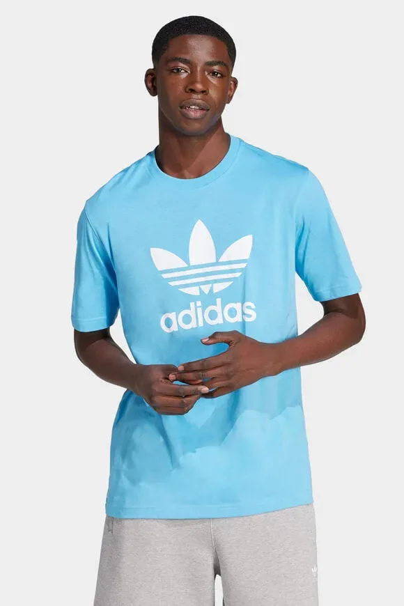 Adidas Originals Adicolor Trefoil T-Shirt - Semi Blue Burst M Herren