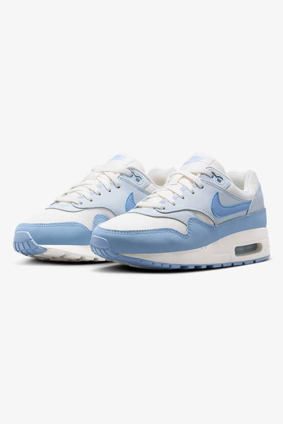 Nike Air Max 1 Sneaker - Sail + Psychic Blue + Blue Tint EU36.5 Kids